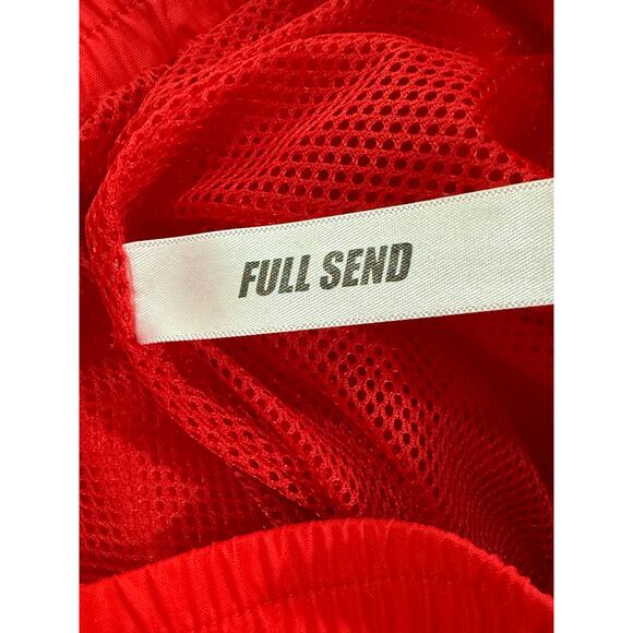 Full Send Nelk Boys Nylon Logo Joggers May 2021 Release Red & Blue Sz Large (34) - Picture 4 of 12